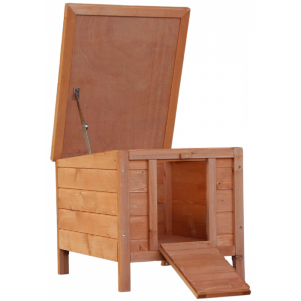 Topmast Konijnenhok Little - 41 x 51 x 46 cm - Voor Buiten - Hout
