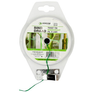 Benson Binddraad - 100 meter - groen - met afknipmesje - voor binnen en buiten